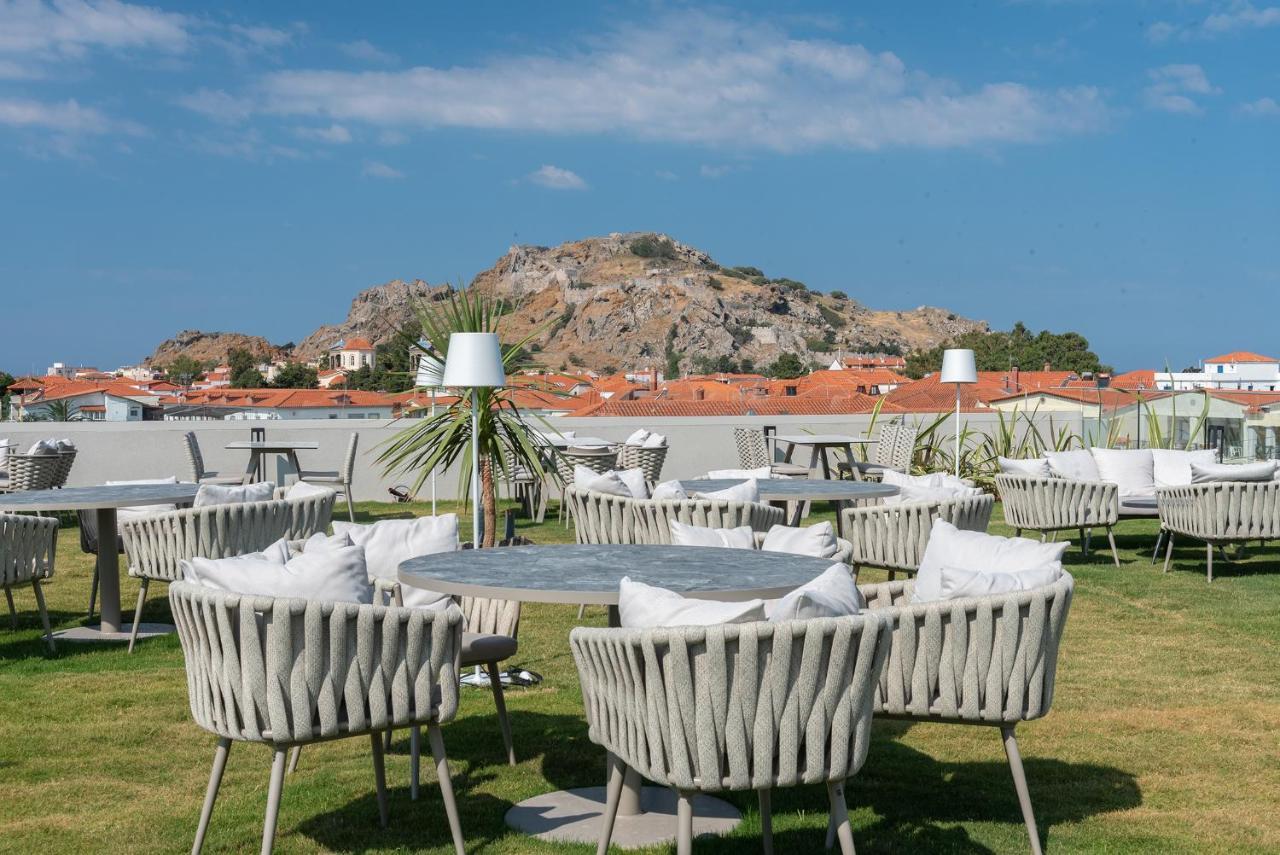 Grand Patelli Hotel Myrina Exterior foto